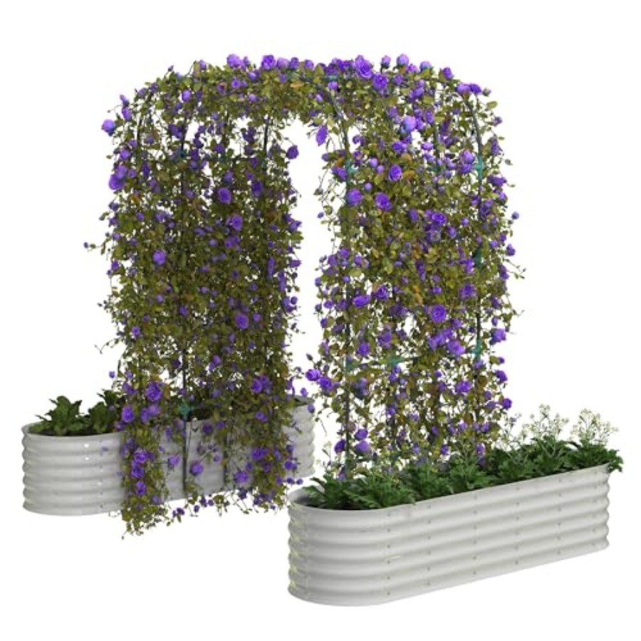 Raised Garden Bed - Jardinera Elevada Galvanizada de 96 Pulgadas