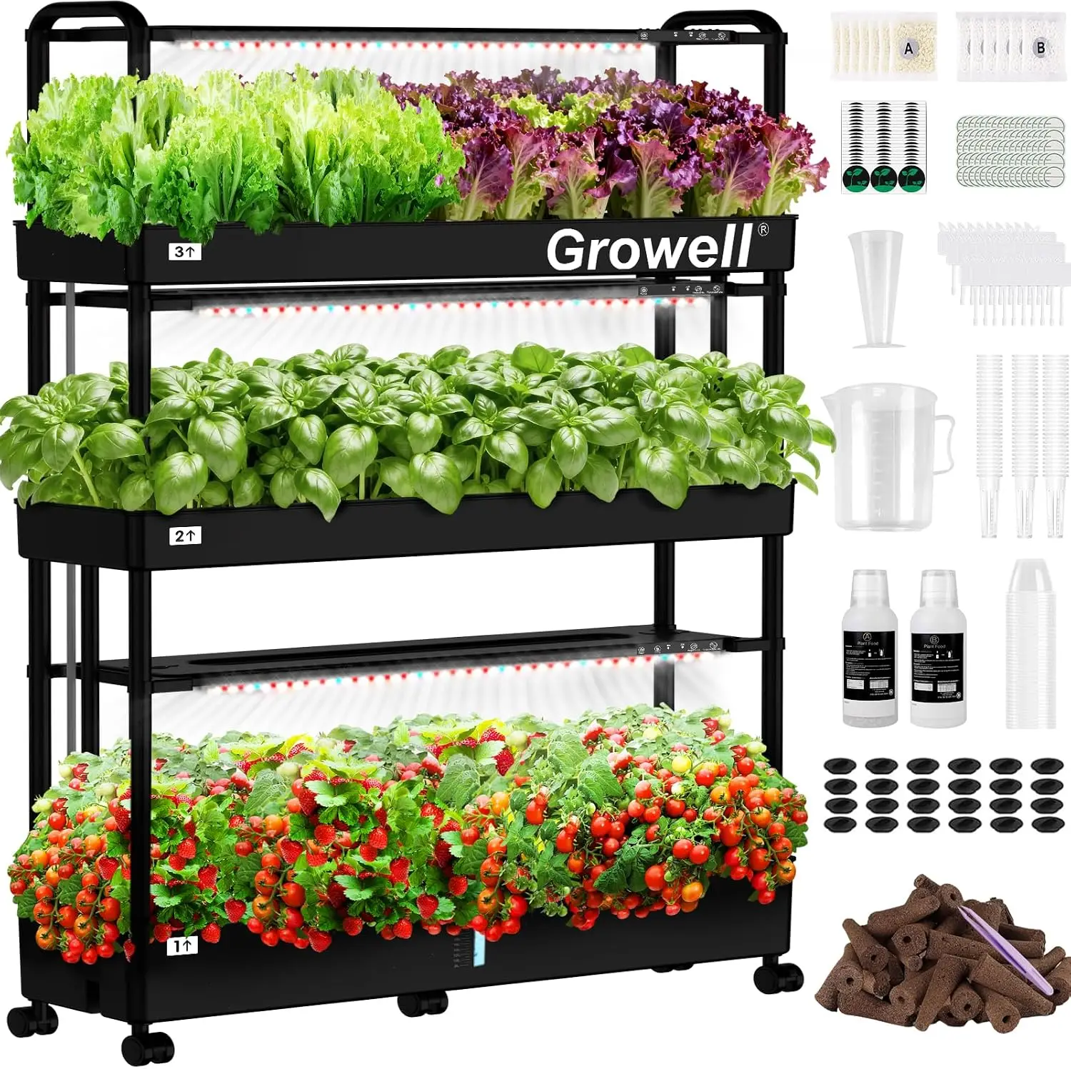 Indoor Herb Garden - Gran Kit de Sistema de Cultivo