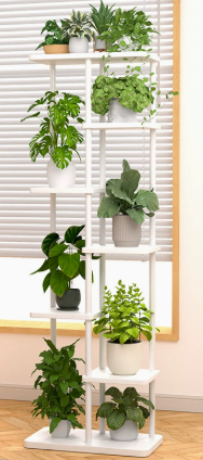 Estructura metálica y de mader - Plant Pot reseña y precio