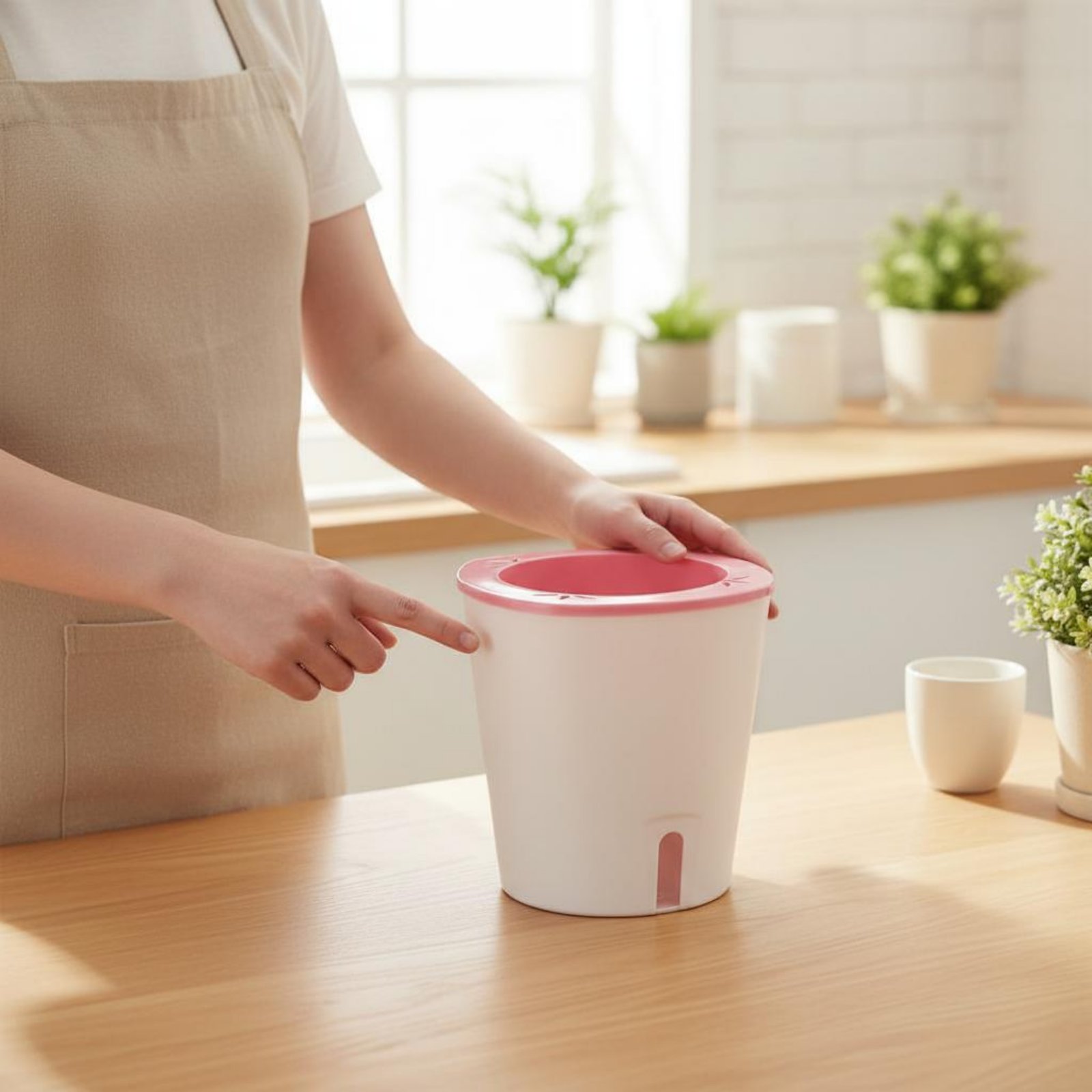 Maceta con Sistema de Autorrie - Self Watering Planter reseña y precio